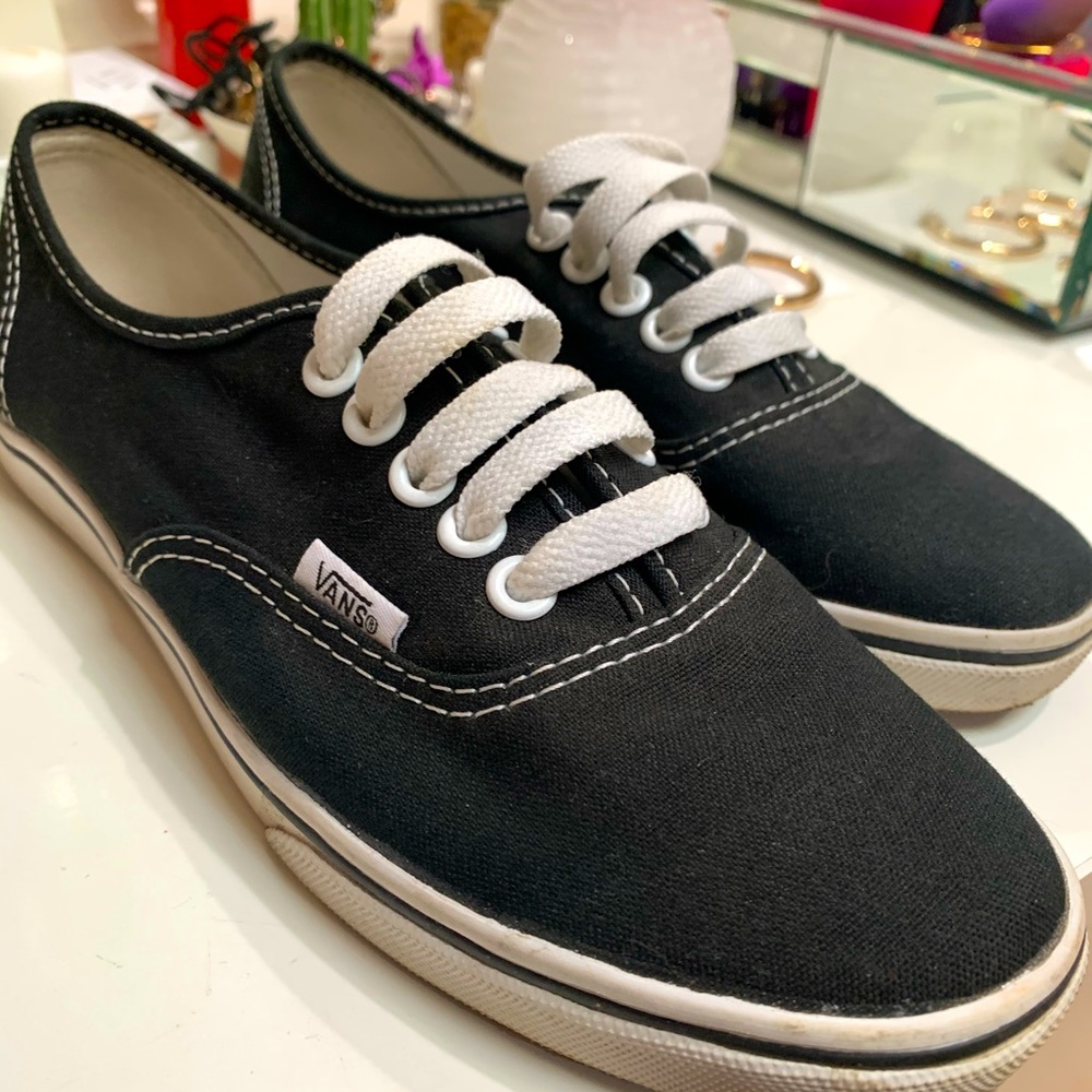 Vans black sneakers